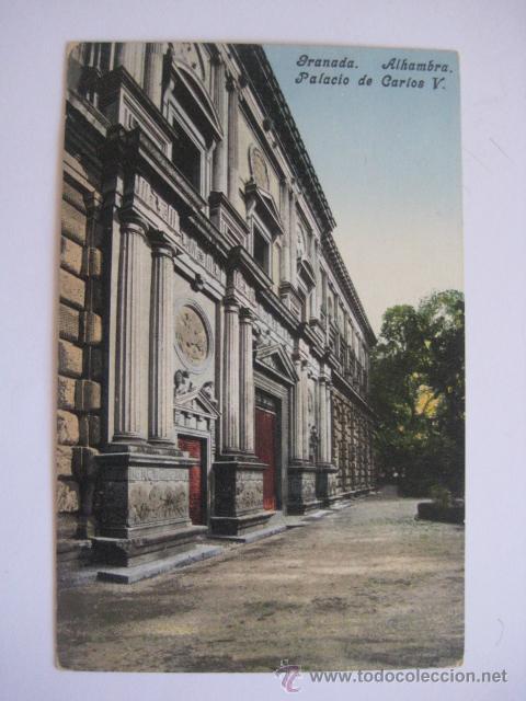Postales: GRANADA. ALHAMBRA. PALACIO DE CARLOS V. . - Foto 1