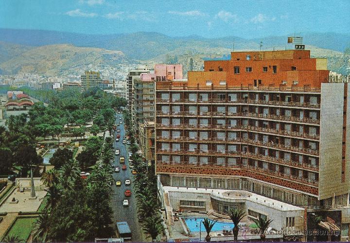 Postales: almeria - parque y gran hotel - n&ordm; 145 - ed. arribas - nueva - a&ntilde;o 1982 - x