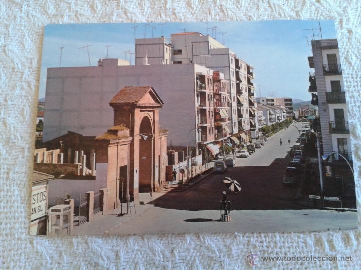 Postales: POSTAL DE ANDUJAR JAEN AVDA. DE ALONSO VEGA A&Ntilde;OS 60
