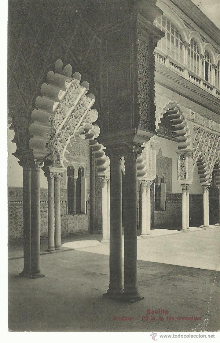 Postales: SEVILLA ALCAZAR ESCRITA - Foto 1