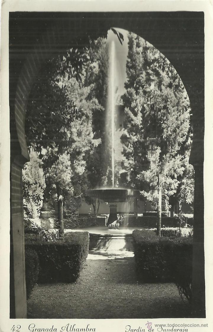Postales: GRANADA ALHAMBRA ESCRITA - Foto 1
