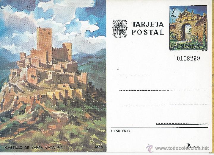 Postales: CASTILLO DE SANTA CATALINA JAEN