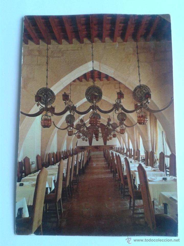 Postales: POSTAL DE JAEN, PARADOR DE SANTA CATALINA. COMEDOR GRANDE