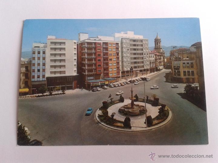 Postales: POSTAL DE JAEN, PLAZA DE JOSE ANTONIO DESDE OTRO ANGULO. A&Ntilde;OS 70
