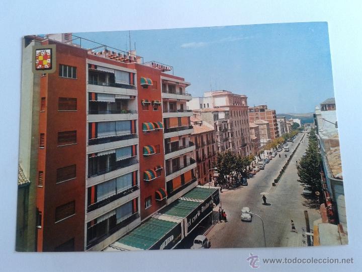 Postales: POSTAL DE JAEN, CALLE ROLDAN Y AVENIDA GENERALISIMO. A&Ntilde;OS 70