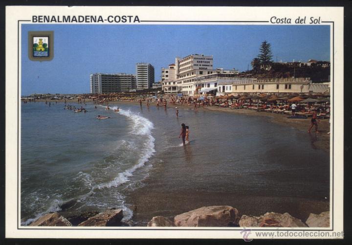 Postales: A-0293- MALAGA. BENALMADENA. PLAYA.