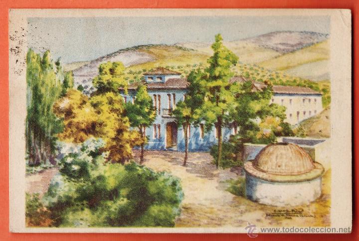 Postales: alhama de granada - balnearios - n&ordm; s/n - ed. valverde - escrita - a&ntilde;os 40 - x