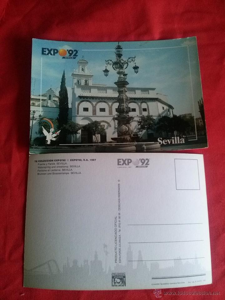 Postales: POSTAL EXPO 92 SEVILLA - Foto 1