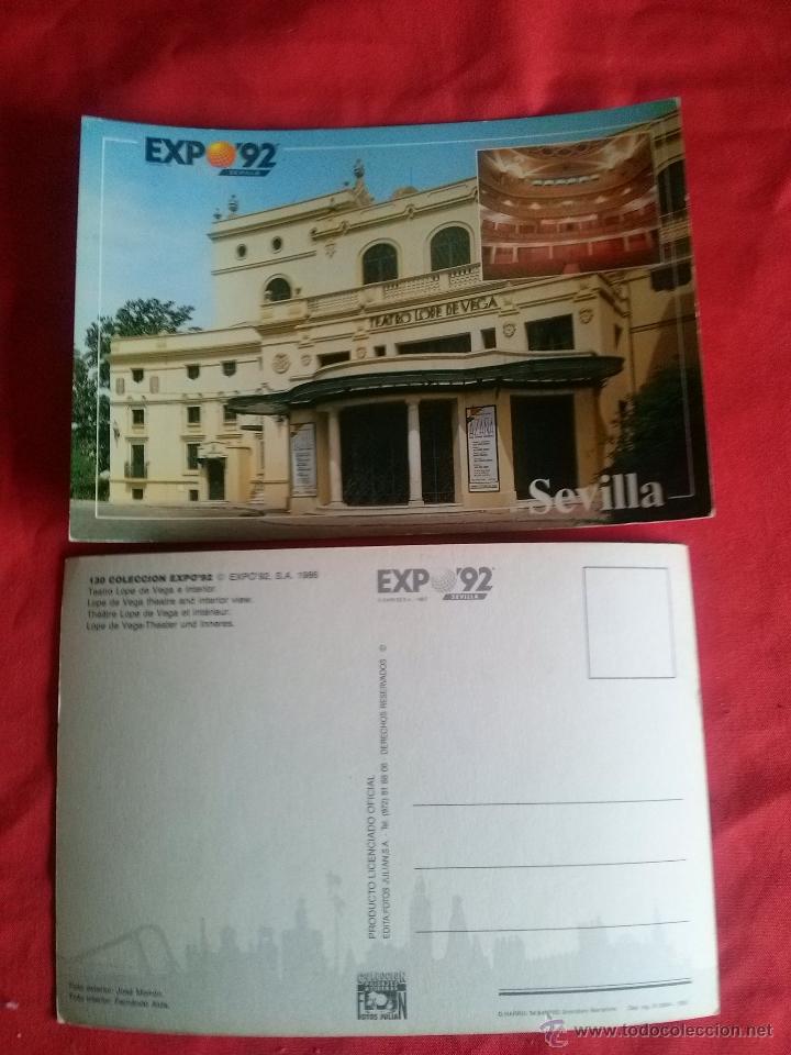 Postales: POSTAL EXPO 92 DE SEVILLA - Foto 1