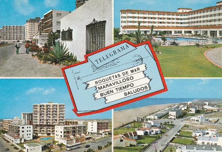 Postales: N&ordm; 12617 POSTAL ALMERIA ROQUETAS DE MAR