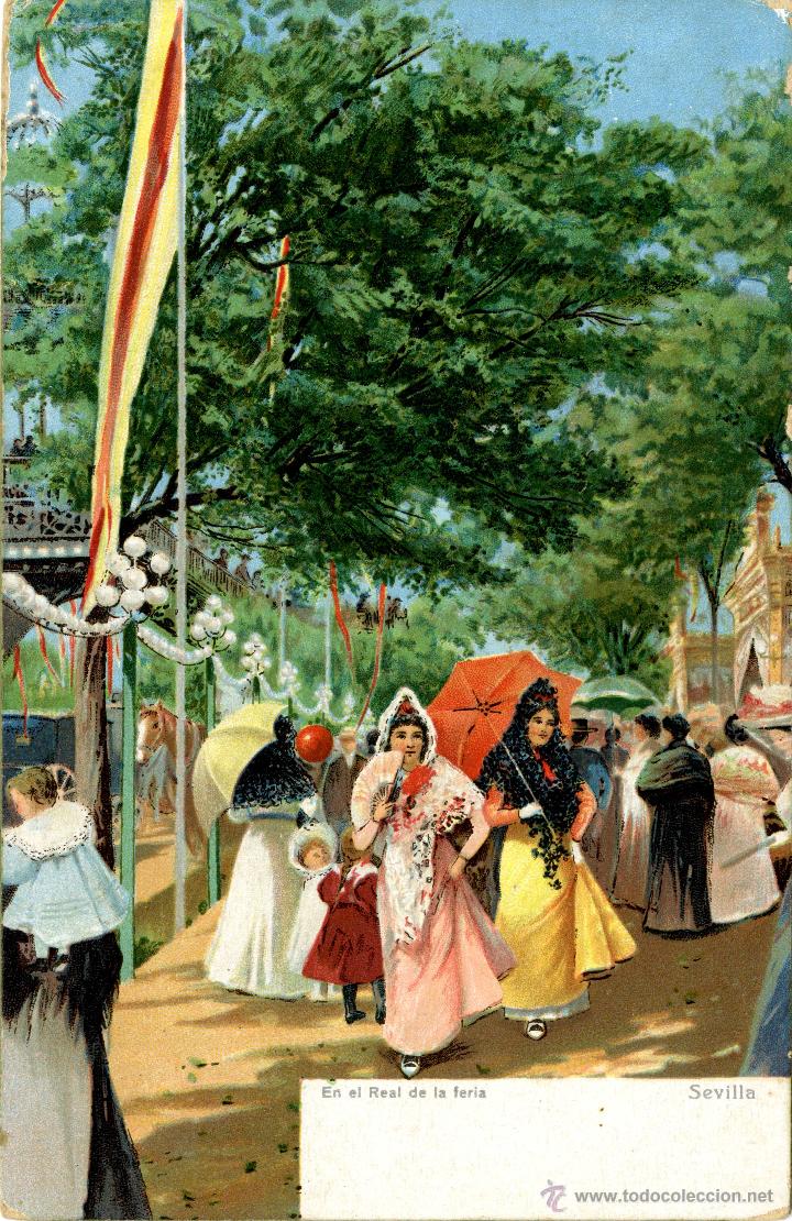 Postales: Sevilla. En el Real de la Feria - Foto 1