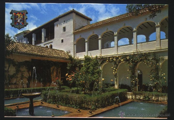 Postales: A-0588- GRANADA. GENERALIFE. - Foto 1