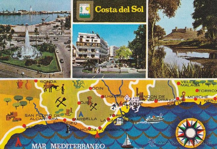 Postales: N&ordm; 13362 POSTAL COSTA DEL SOL MALAGA