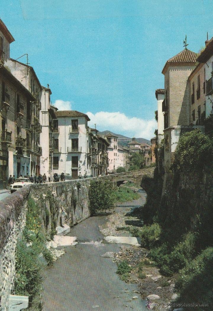 Postales: N&ordm; 13686 POSTAL GRANADA CARRERA DEL DARRO - Foto 1