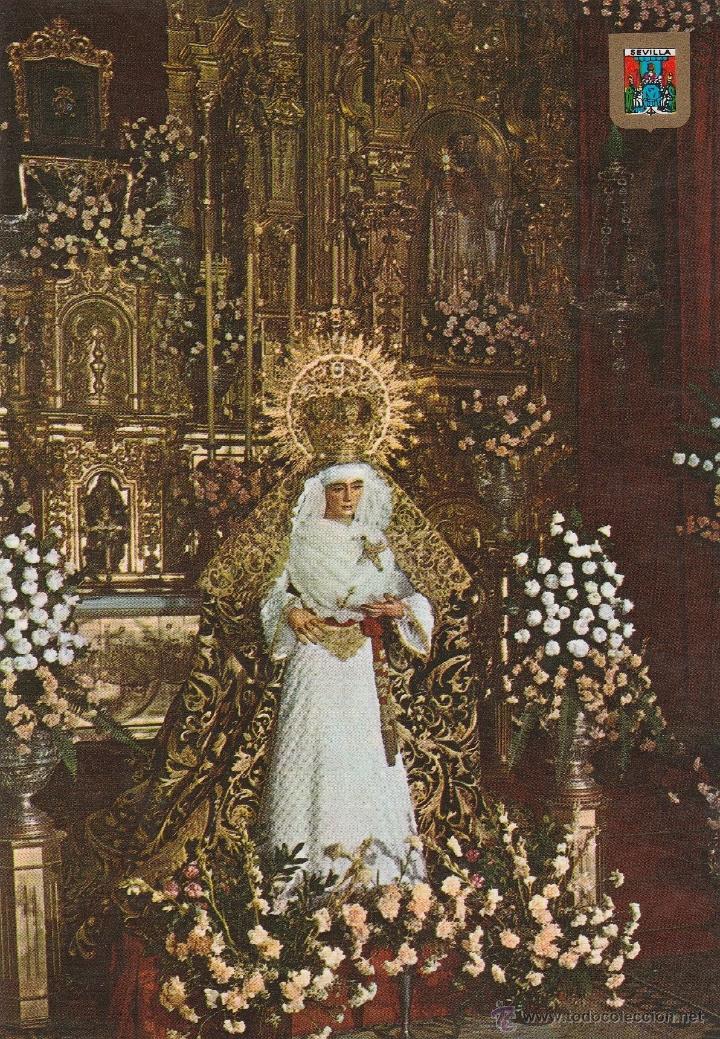 Postcards: N&ordm; 13997 POSTAL NUESTRA SE&Ntilde;ORA DE LA ESPERANZA TRIANA