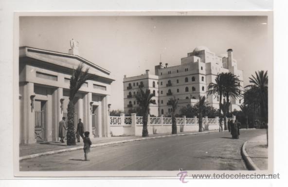 Postales: CADIZ N&ordm; 77 .- PASEO DE LAS DELICIAS Y HOTEL ATLANTICO.- EDICIONES ARRIBAS