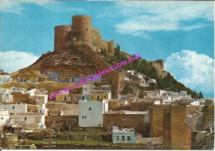 Postales: ALMERIA - ALCAZABA Y BARRIO LA JOYA (POSTAL DE 1969)
