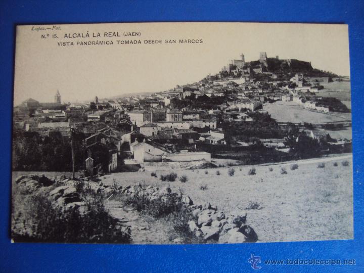 Postales: (PS-42078)POSTAL DE ALCALA LA REAL-VISTA PANORAMICA TOMADA DESDE SAN MARCOS