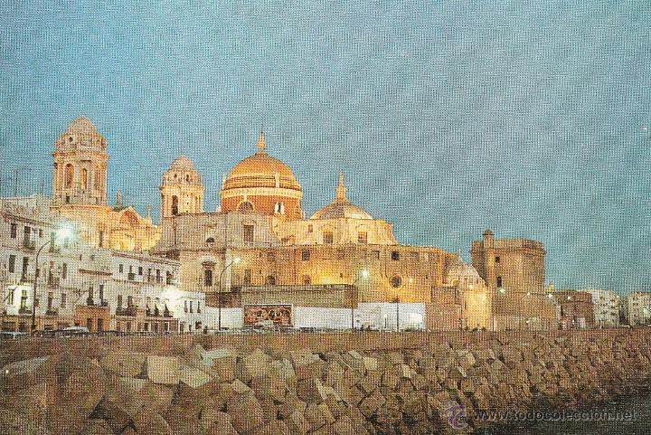 Postcards: N&ordm; 14456 POSTAL CAMPO DEL SUR Y CATEDRAL CADIZ