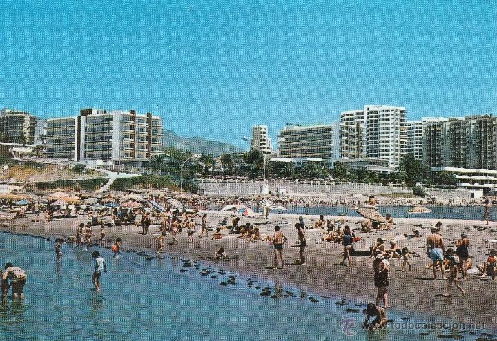 Postcards: N&ordm; 14463 POSTAL BENALMADENA PLAYA MALAGA