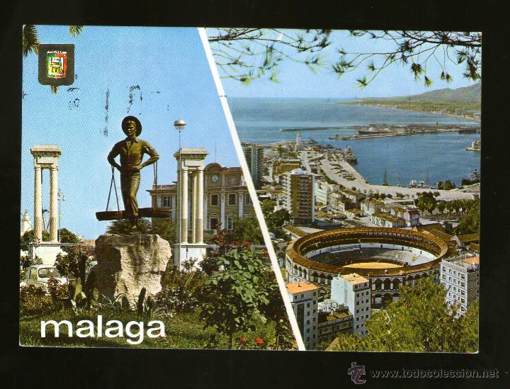 Postales: MALAGA EL CENACHERO VISTA DESDE GIBRALFARO - Edici&oacute;n ESCUDO DE ORO - Postal