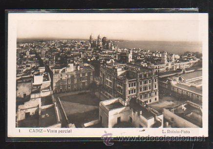 Postkarten: TARJETA POSTAL DE CADIZ - VISTA PARCIAL. 1. L.ROISIN