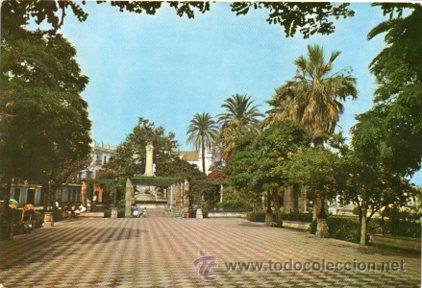 Postales: CADIZ - ALAMEDA Y JARDINES