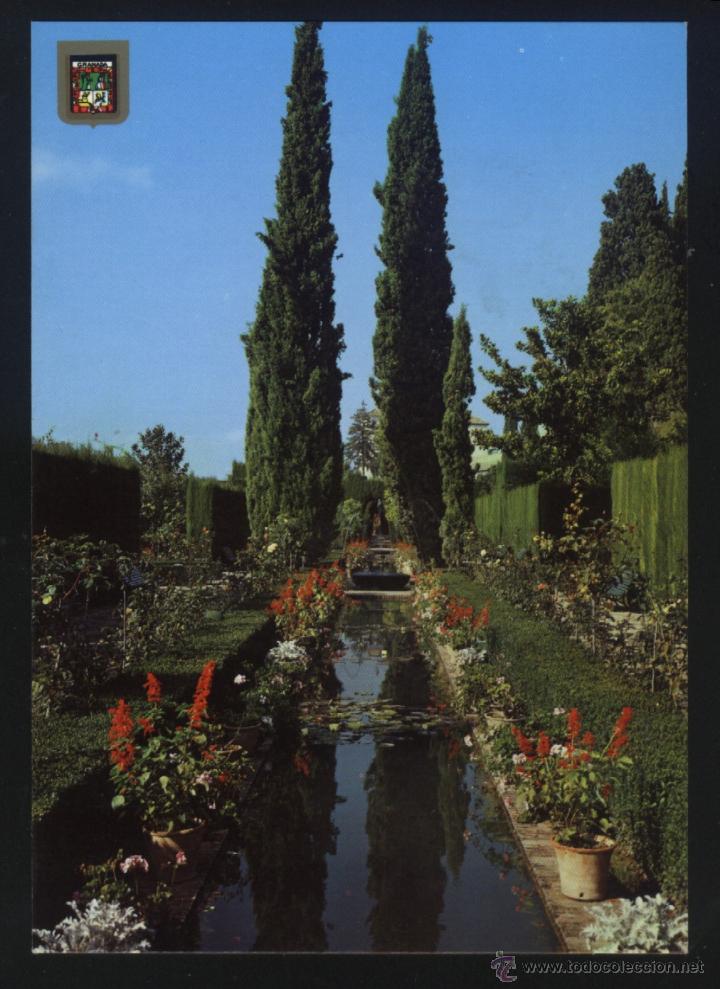 Postales: A-0721- GRANADA. GENERALIFE. - Foto 1