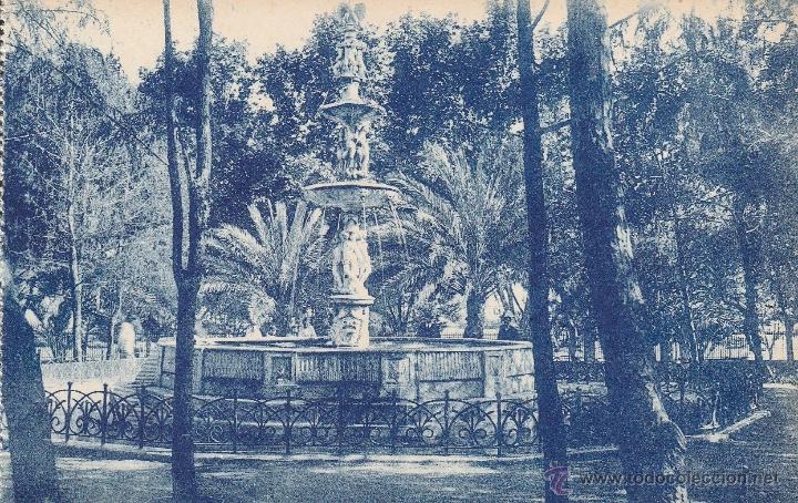 Postales: N&ordm; 16244 POSTAL FUENTE DEL PARQUE MALAGA