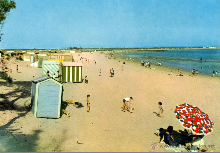 Postales: Puerto de Santa maria playa de las puntillas