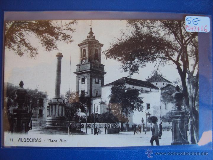 Postales: (PS-42716)POSTAL DE ALGECIRAS-PLAZA ALTA