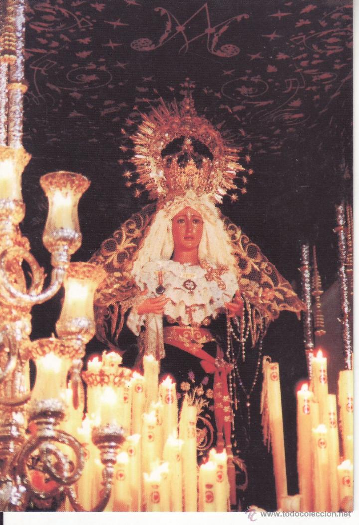 Postales: MALAGA - SEMANA SANTA ALHAURIN DE LA LA TORRE - NTRA SE&Ntilde;ORA DE LOS DOLORES