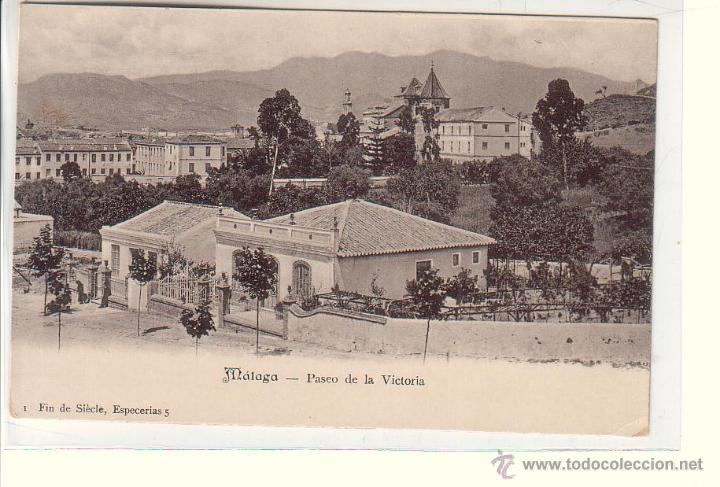 Postales: MALAGA. PASEO DE LA VICTORIA