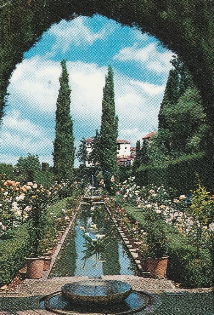 Postales: N&ordm; 17103 POSTAL GRANADA GENERALIFE - Foto 1
