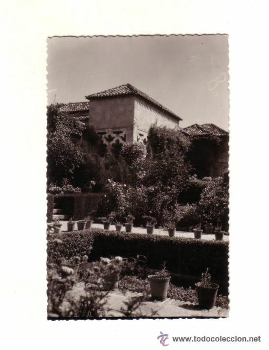 Postales: -58920 POSTAL MALAGA, ALCAZABA, A&Ntilde;O 1958, CASA LIS, SIN CIRCULAR
