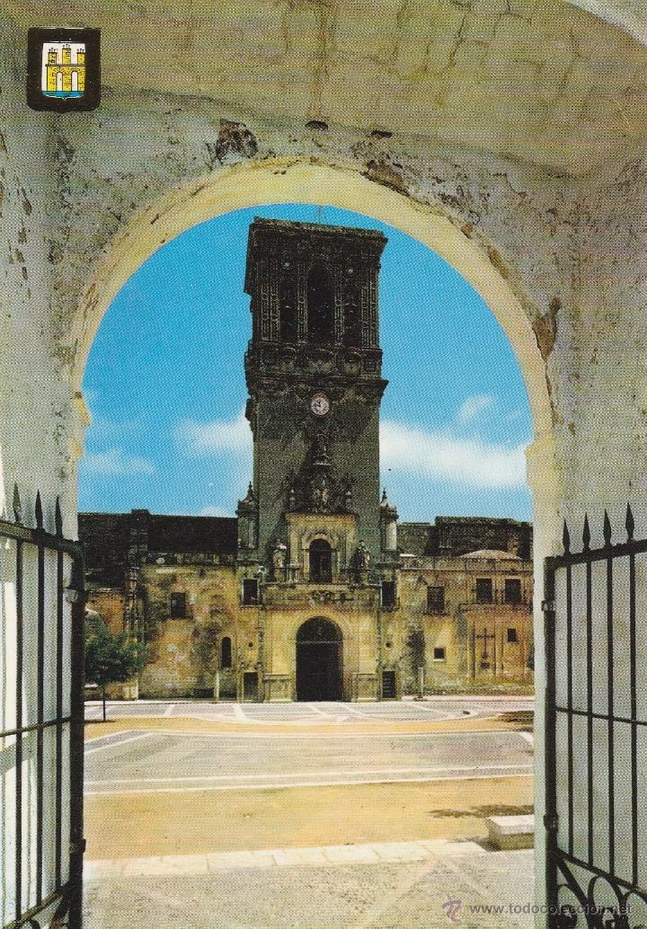 Postales: N&ordm; 18196 POSTAL ARCOS DE LA FRONTERA CADIZ TORRE DE LA IGLESIA PARROQUIAL DE SANTA MARIA