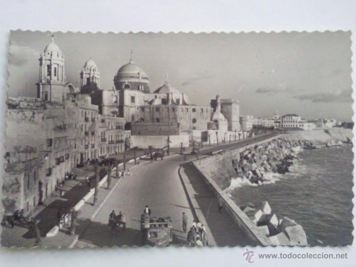 Postales: POSTAL CADIZ - AVENIDA DEL CAMPO DEL SUR