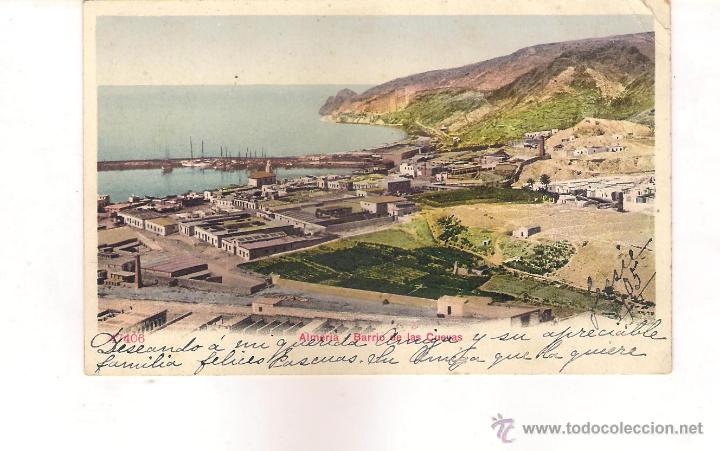 Postales: POSTAL DE ALMERIA  - BARRIO DE LAS CUEVAS .
