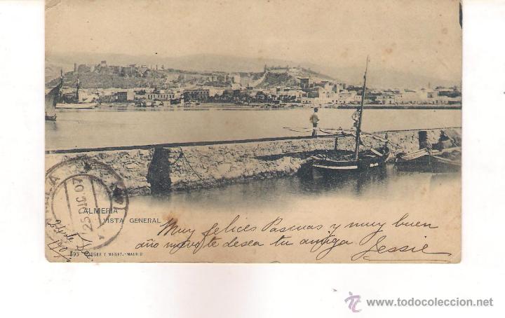 Postales: POSTAL DE ALMERIA VISTA GENERAL .