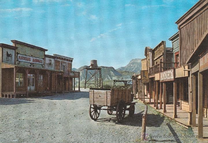 Postales: N&ordm; 18407 POSTAL ALMERIA ESTUDIOS CINE POBLADO DEL OESTE