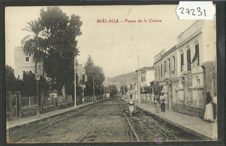 Postales: MALAGA - PASEO DE LA CALETA - ED&middot; RAFAEL TOVAL - (27231)