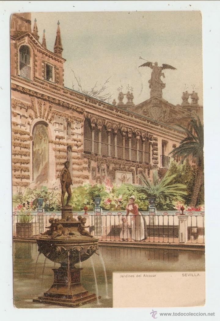 Postales: SEVILLA. JARDINES DEL ALCAZAR