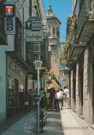 Postales: ALGECIRAS - CALLE JOAQUIN COSTA - COMERCIO ELECTROSUR  ED.S.CASANOVAS-FISA N&ordm; 47 -A&Ntilde;O 1968 -ESCRITA
