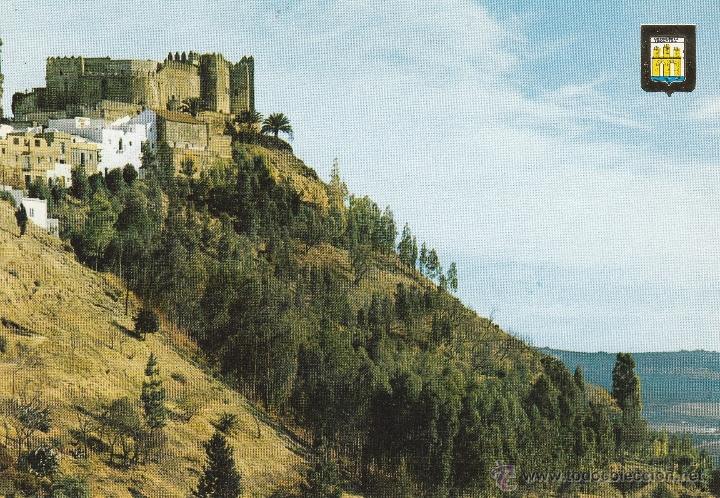 Postales: N&ordm; 19969 POSTAL ARCOS DE LA FRONTERA CADIZ VISTA DEL ANTIGUO CASTILLO DE LOS DUQUES DE ARCOS