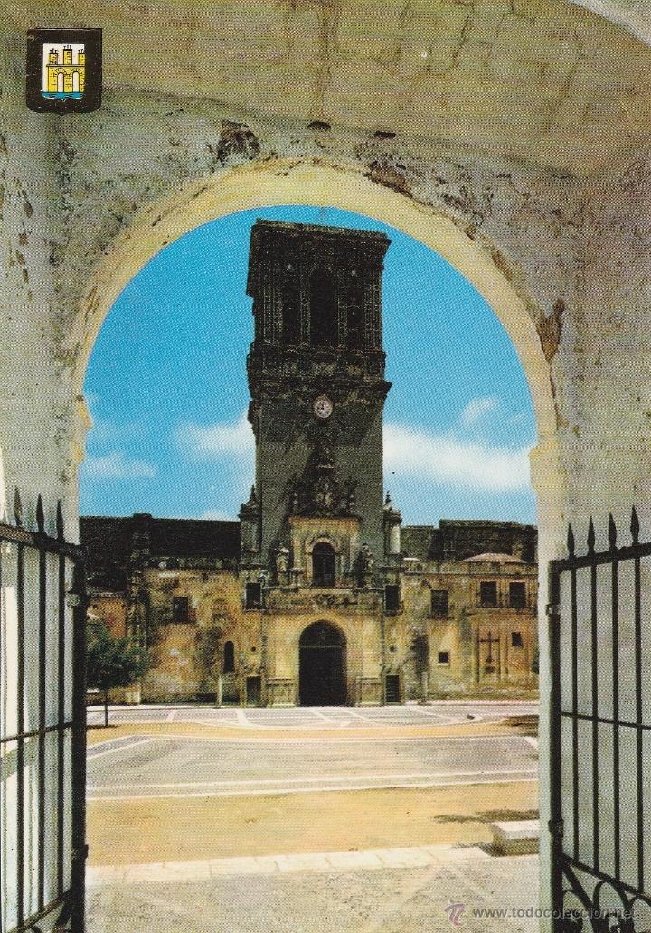 Postales: N&ordm; 19968 POSTAL ARCOS DE LA FRONTERA CADIZ TORRE DE LA IGLESIA PARROQUIAL DE SANTA MARIA