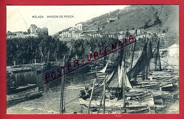 Postales: POSTAL MALAGA, BARCOS DE PESCA, P97277