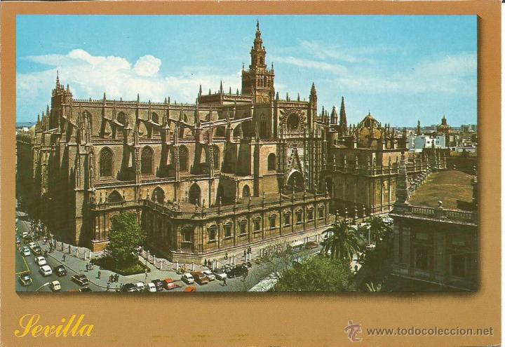 Postal Vista Aerea De La Catedral De Sevilla Vendido En Venta Directa