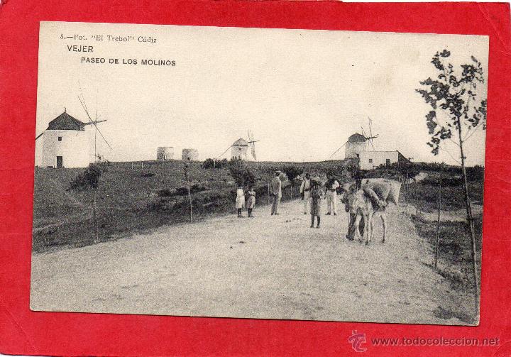 Postales: vejer. paso de los molinos. el trebol - Foto 1