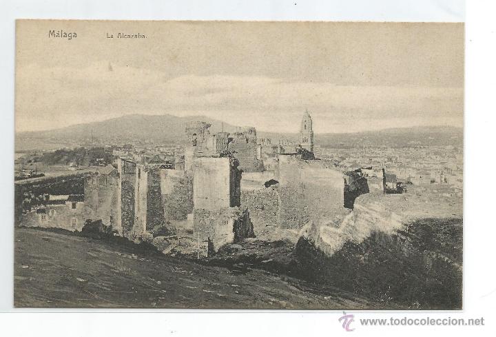 Postkarten: MALAGA .- LA ALCAZABA .- EDICION KNACKSTEDT Y N&Auml;THER .- SERIE 515 N&ordm;5