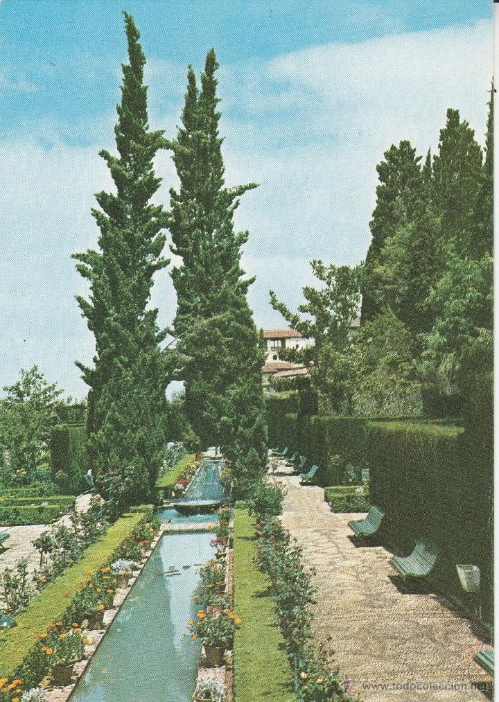 Postales: N&ordm; 21199 POSTAL GRANADA GENERALIFE - Foto 1